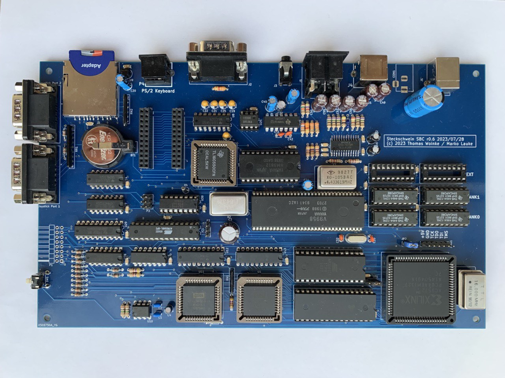 single board steckschwein