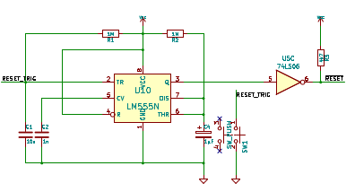 schematic of reset part