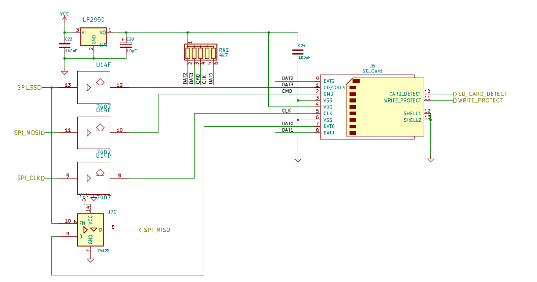 schematic of sdcard