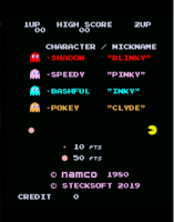 Steckschwein runs Pacman - the only 6502 based Pacman version close to the original
